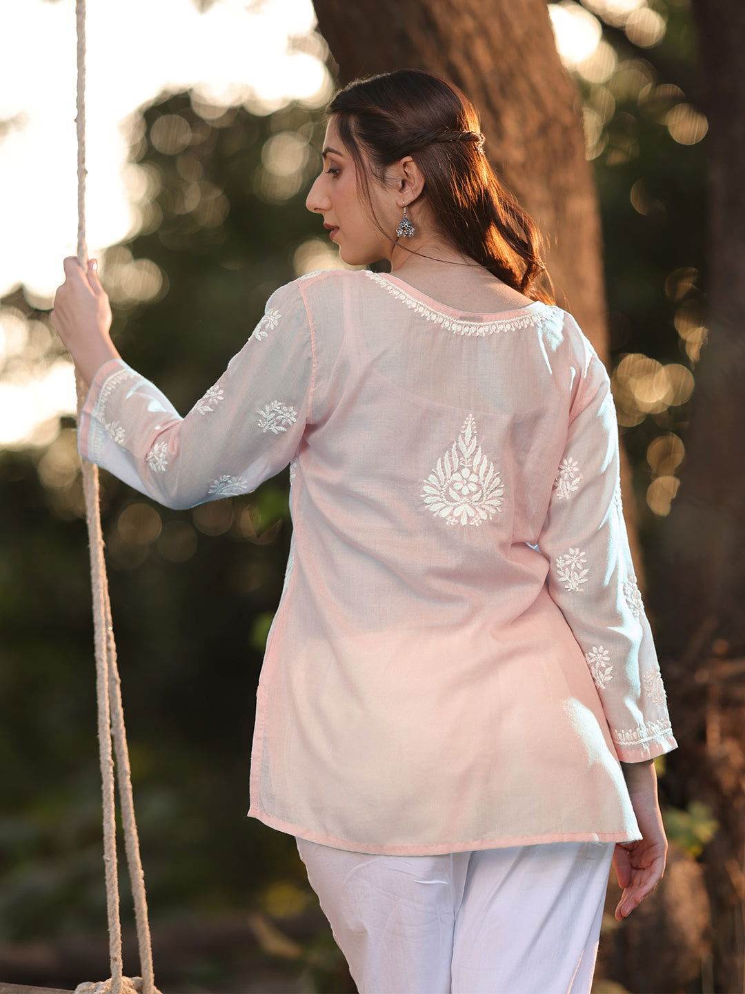 LEILA Chikankari Top - KRI CHIKANKARI